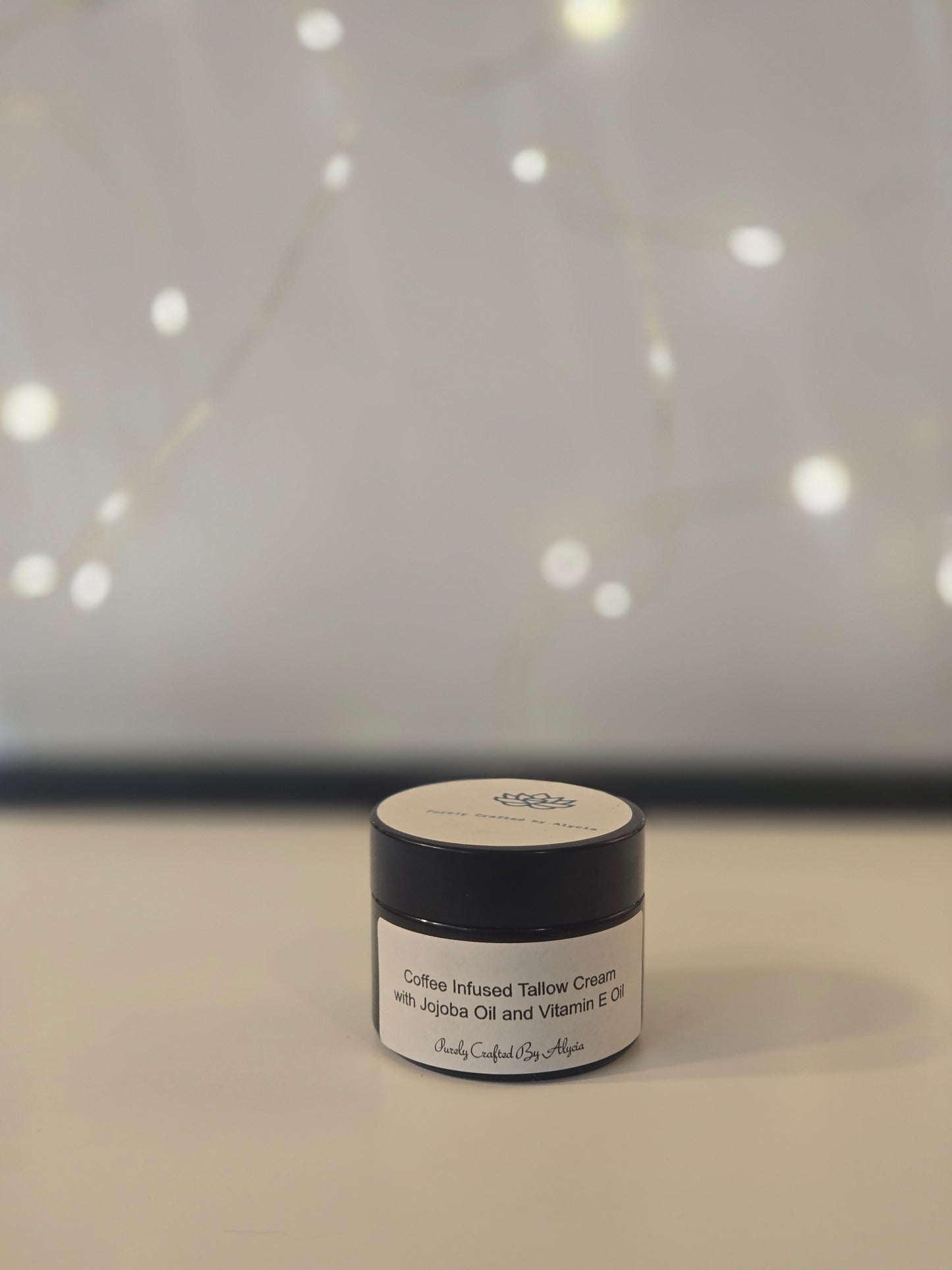 Whipped Tallow Cream (coffee infused) 2 oz jar