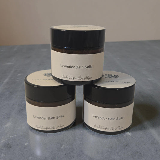 Lavender Bath Salt, Sample size