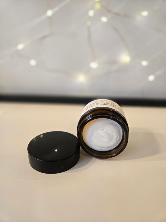 Whipped Tallow Cream (Unscented) infused with Calendula 2 oz jar